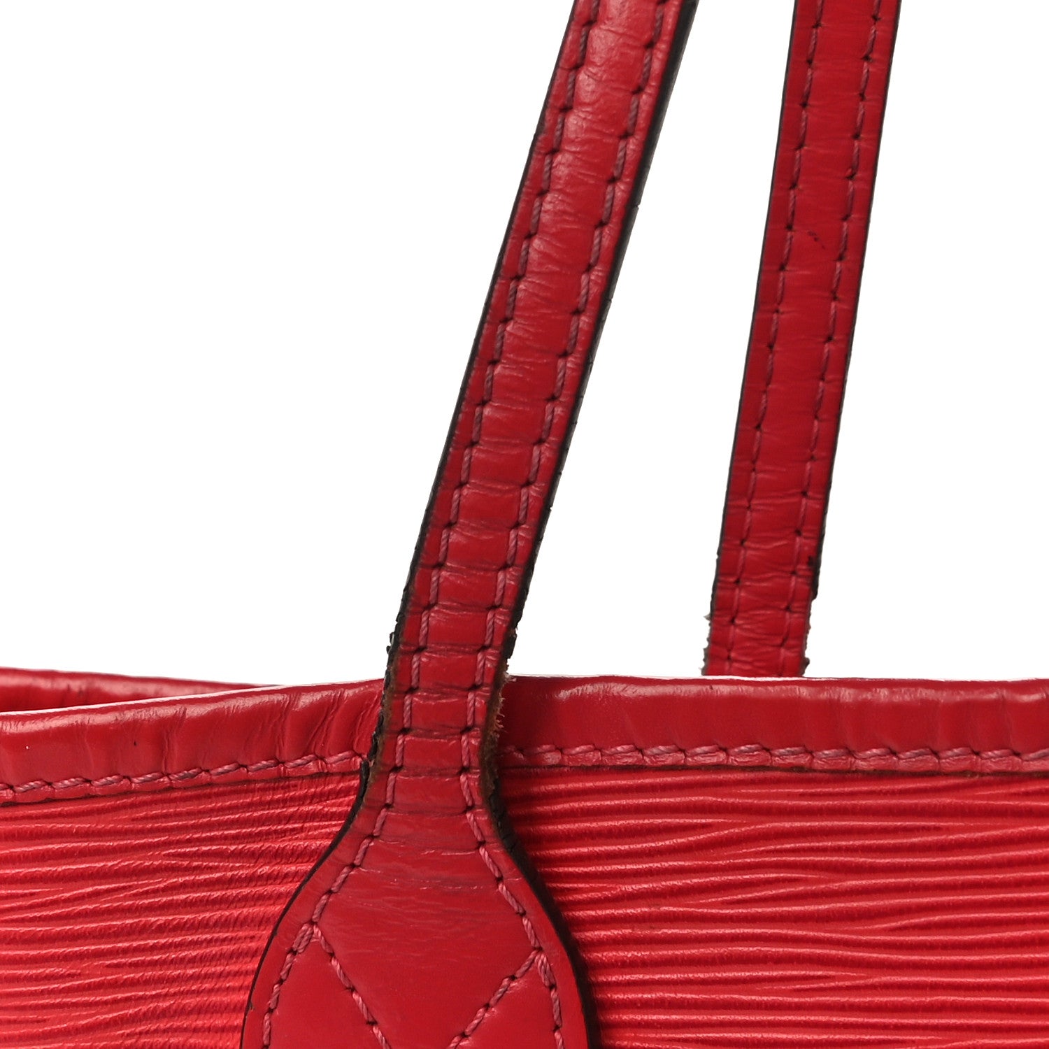 Louis Vuitton Epi Neverfull MM Coquelicot 13 of 28