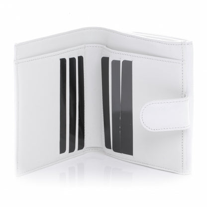 Chanel Caviar Compact Wallet White 7 of 8