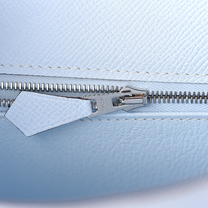 Hermes Epsom Kelly Sellier 25 Bleu Brume 15 of 32