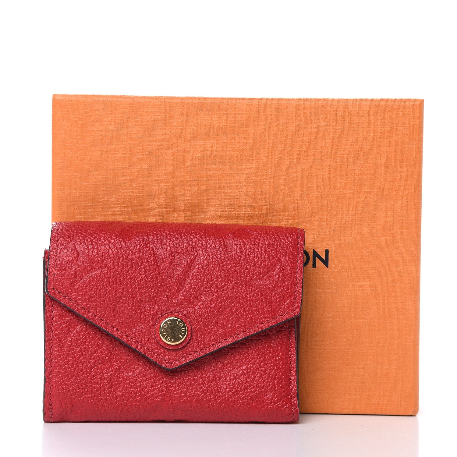 Louis Vuitton Empreinte Zoe Wallet Scarlet 7 of 7