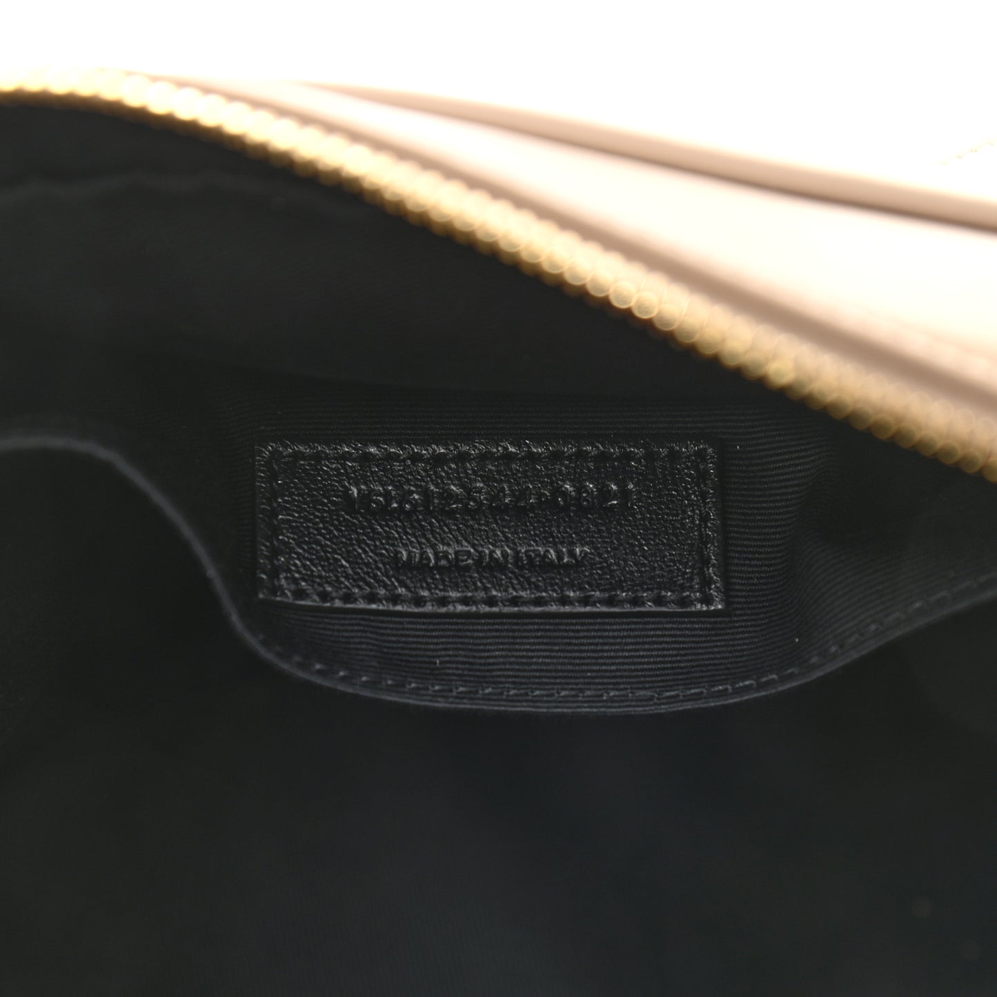Calfskin Matelasse Monogram Lou Camera Bag Dark Latte