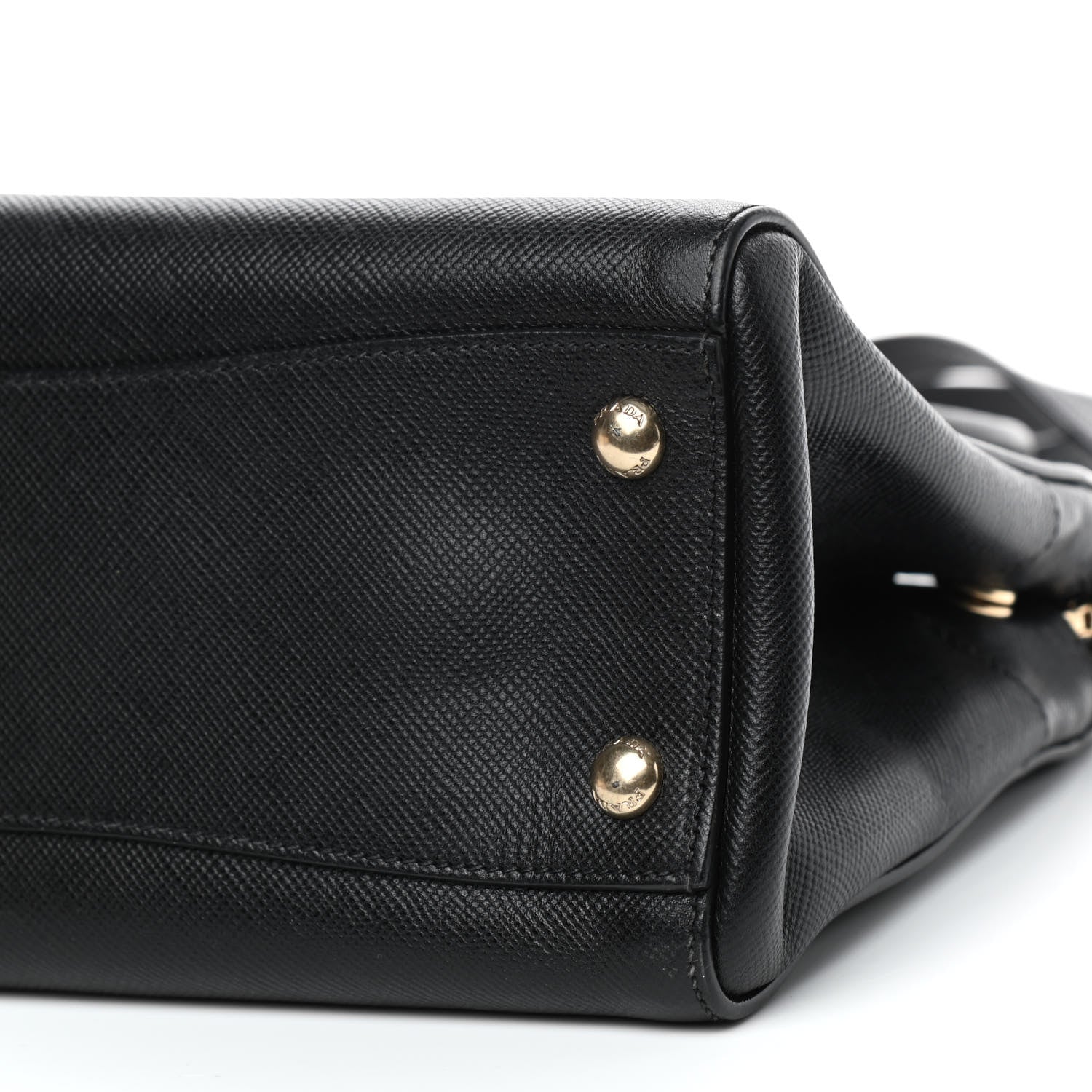 Prada Saffiano Lux Bowler Black 7 of 7