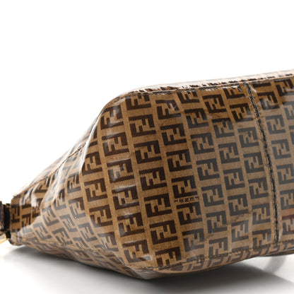 Fendi Vinyl Zucchino Mama Baguette Tobacco 8 of 9