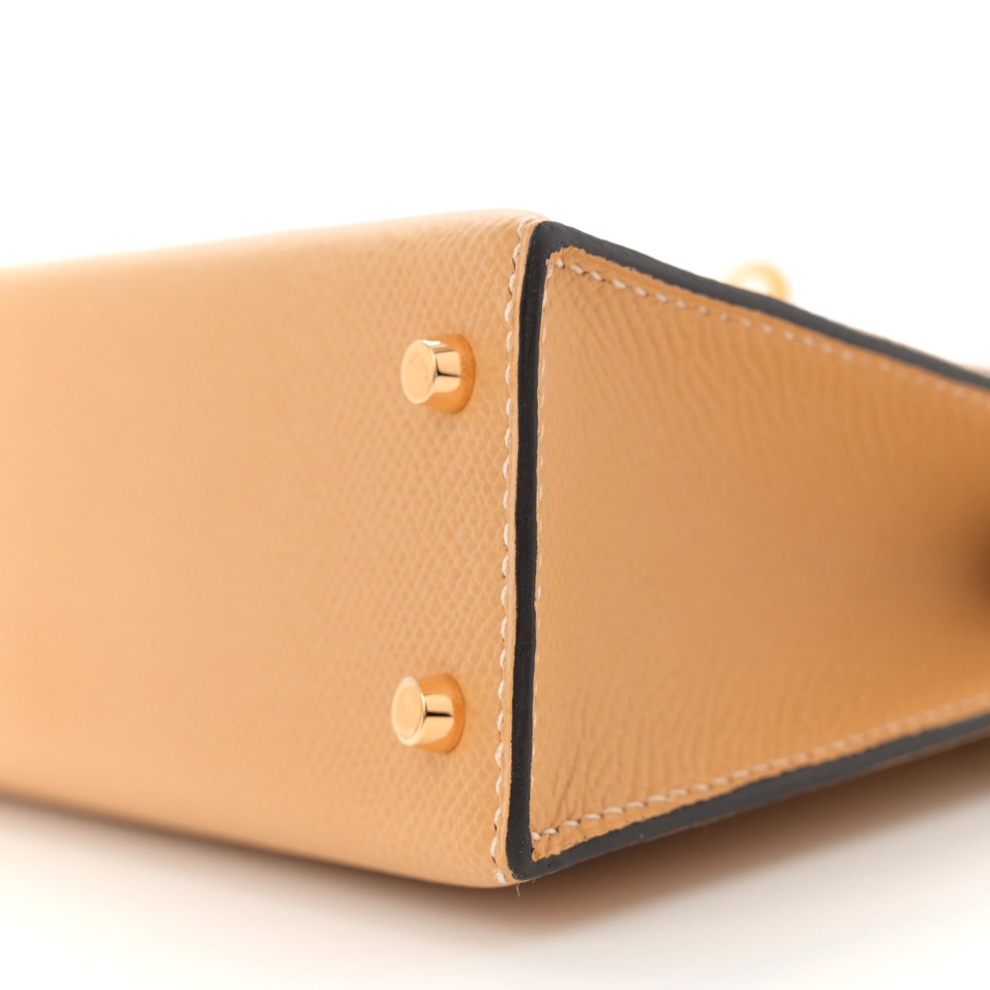 Epsom Mini Kelly Sellier 20 Paille