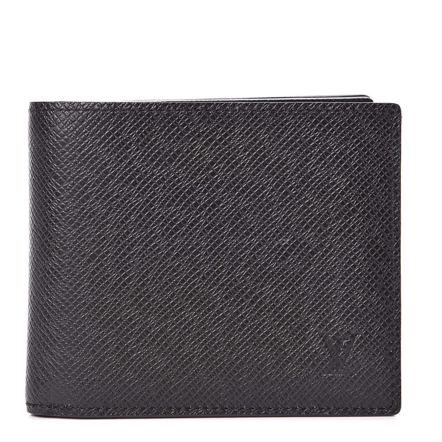 Louis Vuitton Taiga Wallet Black 1 of 7
