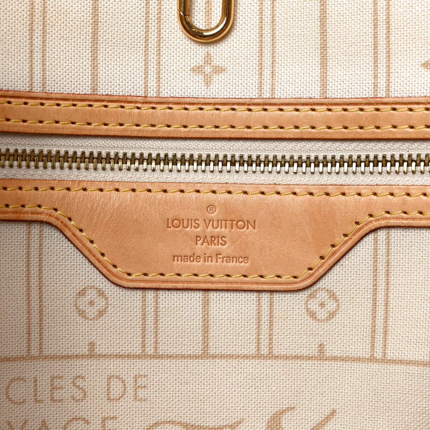 Louis Vuitton Damier Azur Neverfull MM 6 of 9