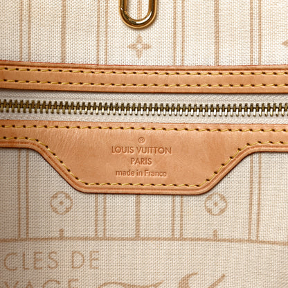 Louis Vuitton Damier Azur Neverfull MM 6 of 9