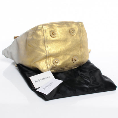 Saint Laurent Degrade Downtown Bag White Gold 4 of 7