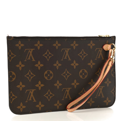 Louis Vuitton Monogram Neverfull MM GM Pochette 3 of 10
