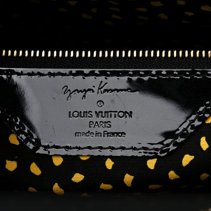 Louis Vuitton Vernis Kusama Infinity Dots Lockit MM Yellow 6 of 8