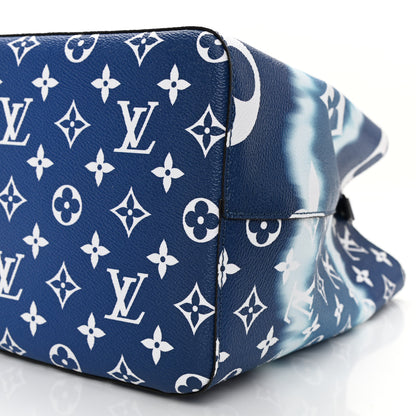 Louis Vuitton Monogram Escale Neonoe MM Blue 8 of 8