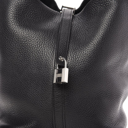 Hermes Taurillon Clemence Picotin Lock 26 GM Black 10 of 10