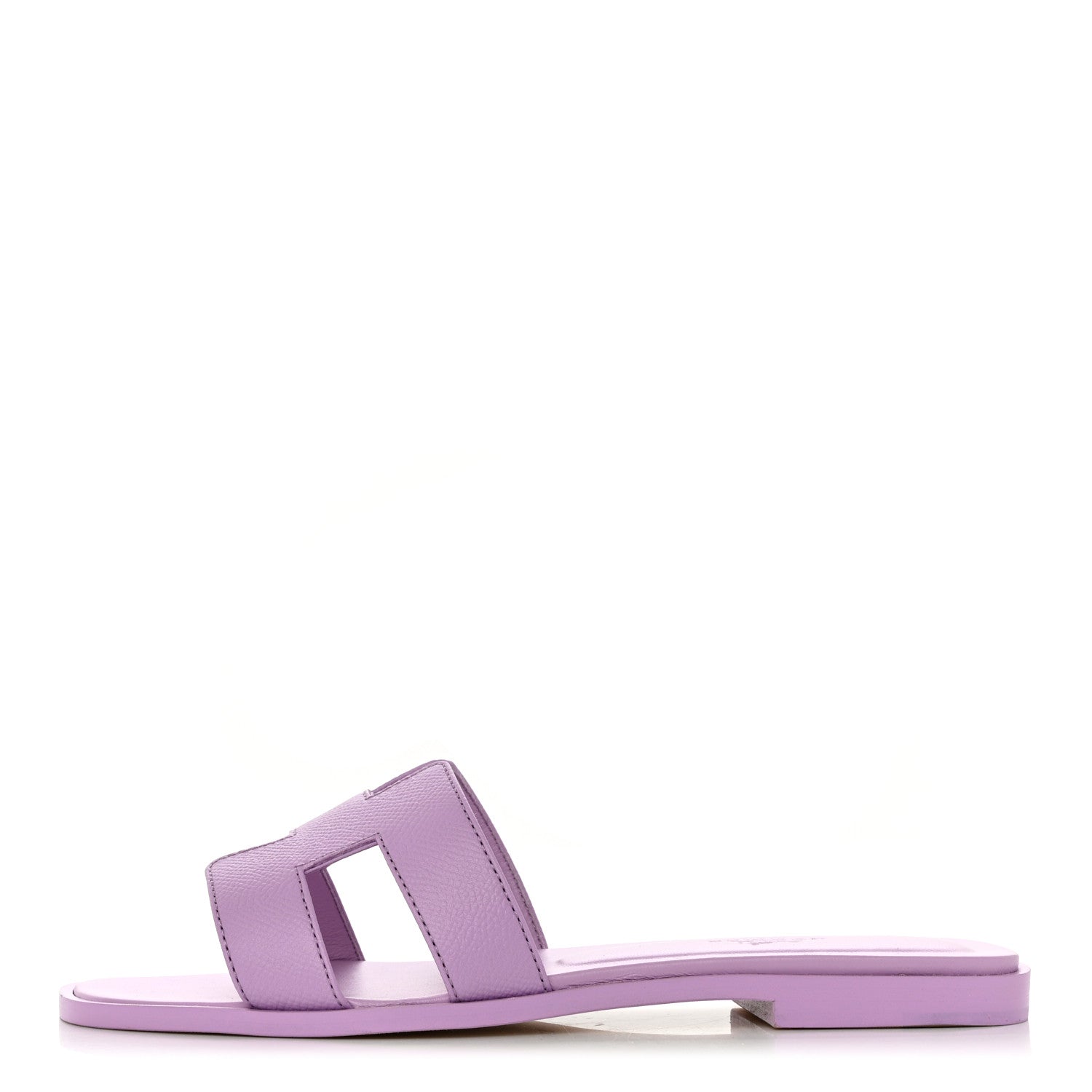 Hermes Epsom Oran Sandals 37 Violet Amethyste 1 of 9
