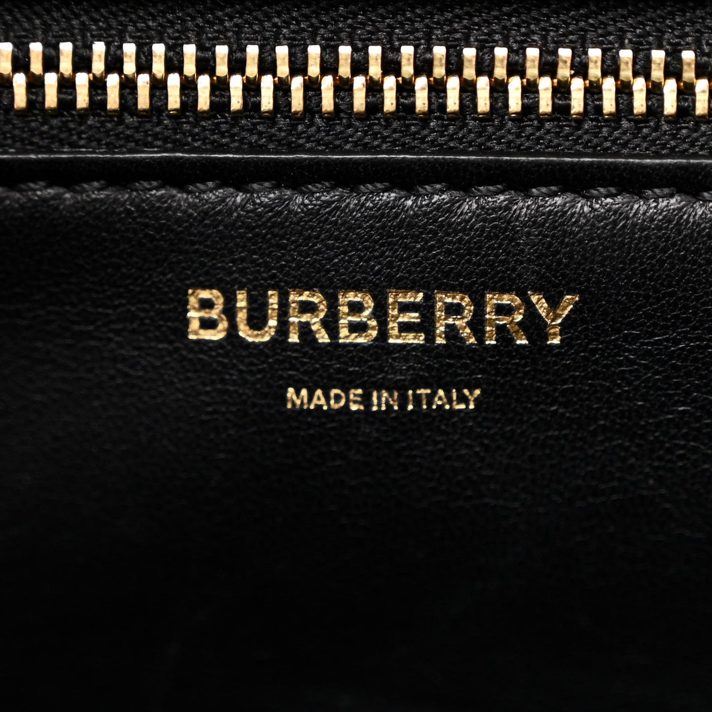 Calfskin Medium TB Bag Warm Tan Black