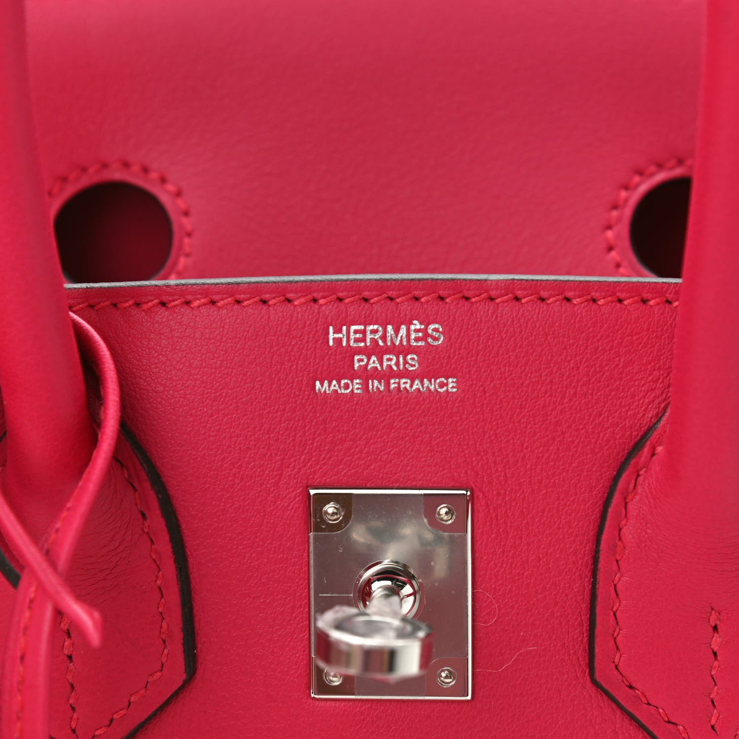 Hermes Swift Birkin 25 Framboise 7 of 10