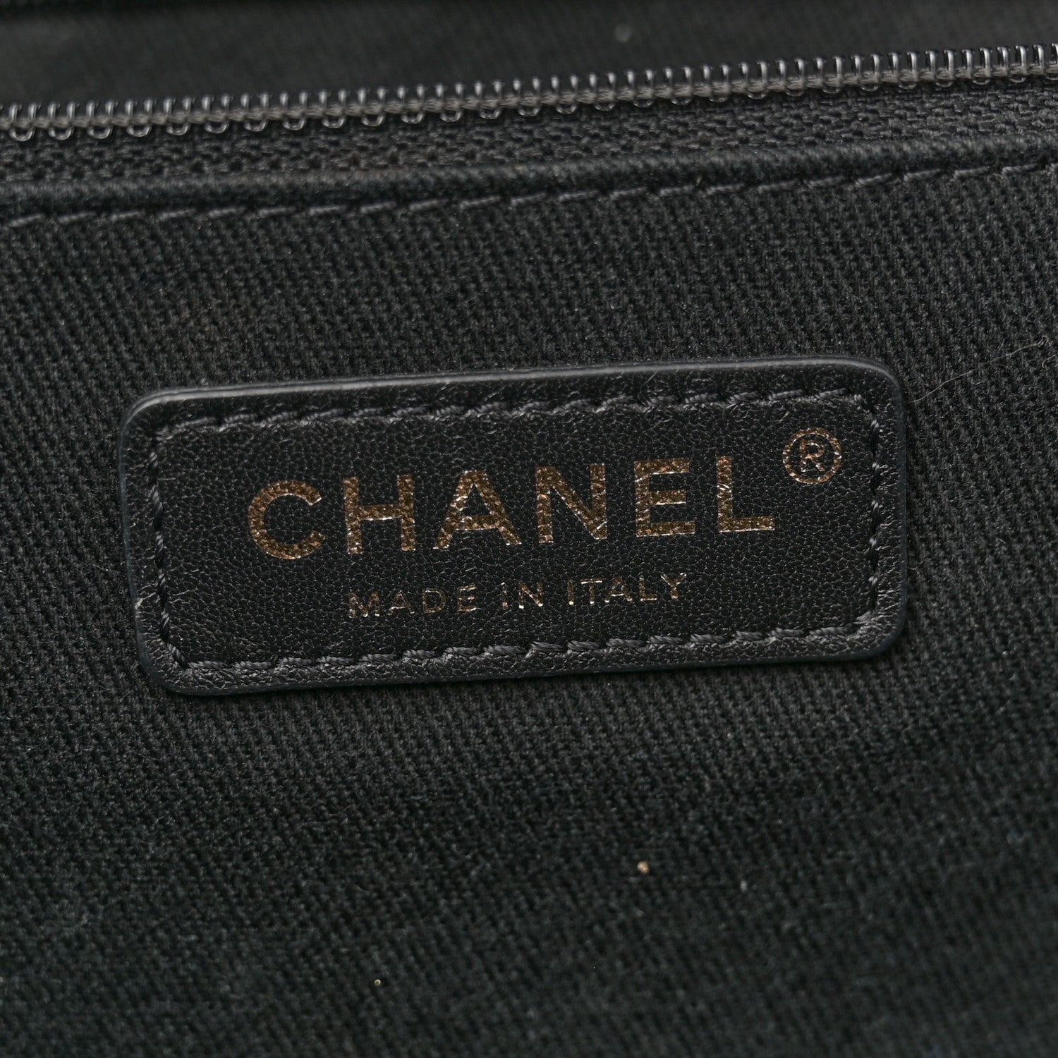 Chanel Mixed Fibers Calfskin Small Deauville Tote Black 6 of 12