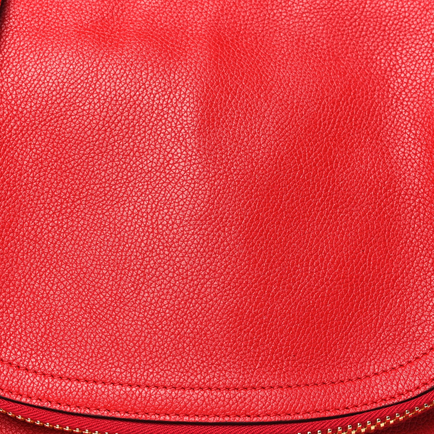 Grained Calfskin Medium Jennifer Crossbody Red
