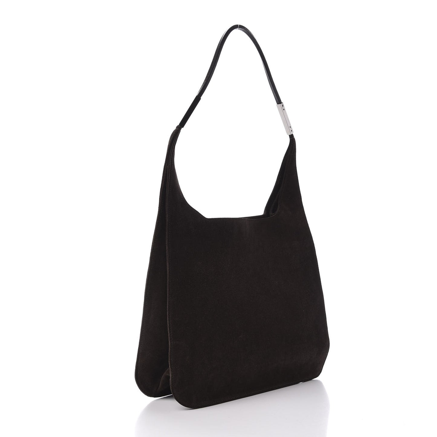 Suede Shoulder Bag Brown