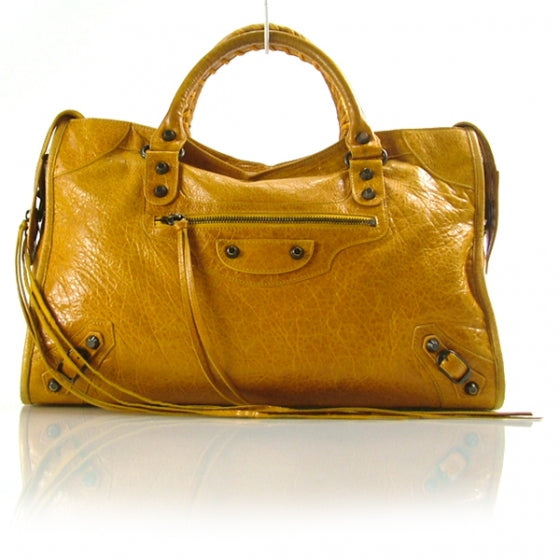 Balenciaga Chevre City Marigold Yellow 1 of 11