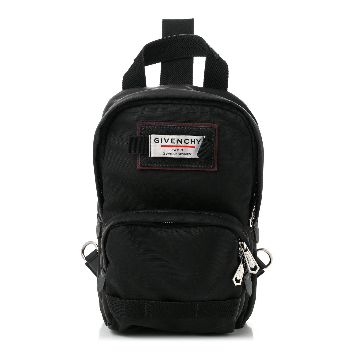Givenchy Nylon Small Downtown Sling Bag Black 1 of 10