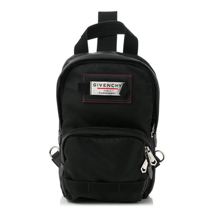 Givenchy Nylon Small Downtown Sling Bag Black 1 of 10