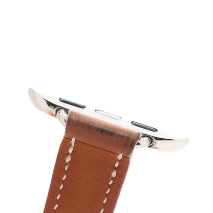 Hermes Swift 41mm Apple Watch Attelage Double Tour Band Gold 5 of 5