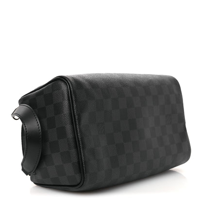 Louis Vuitton Damier Graphite Dopp Kit Toilet Pouch 4 of 11