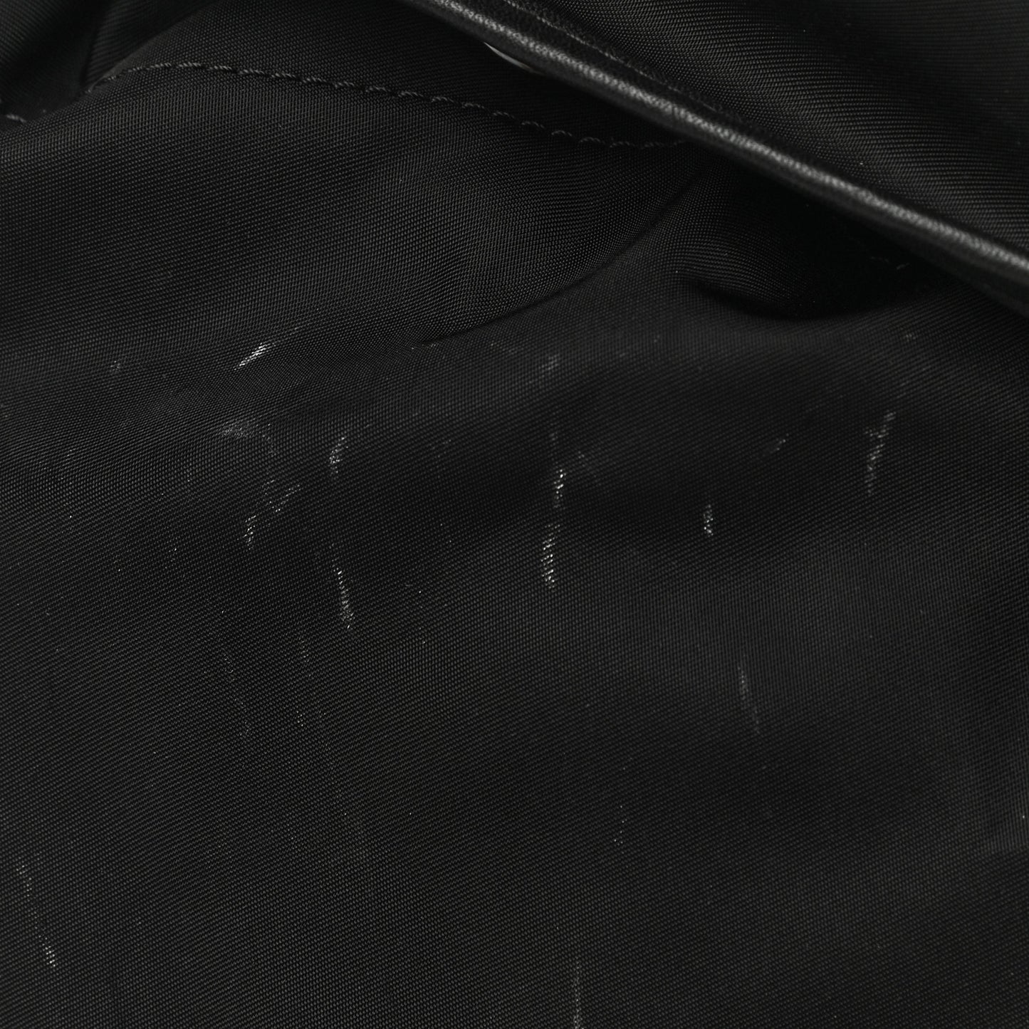 Nylon Logo Print Rocky Backpack Black