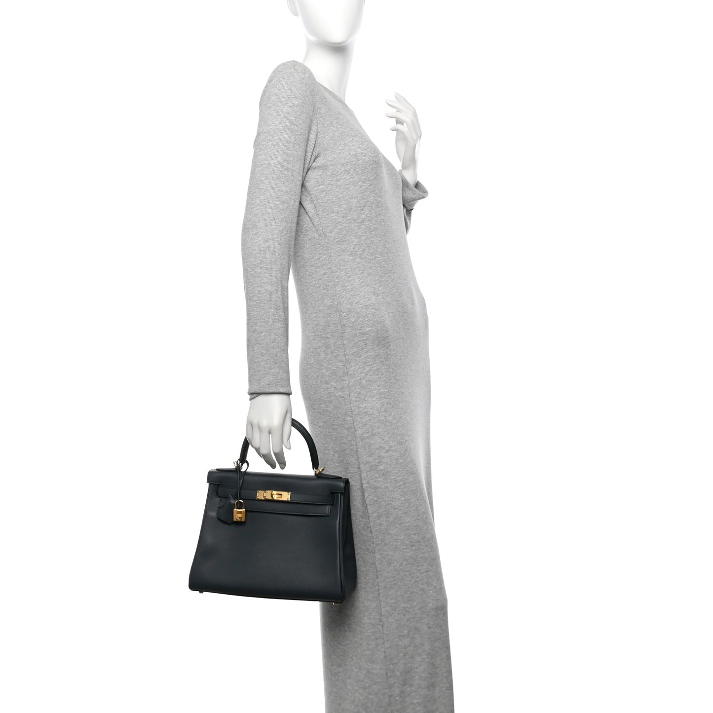 Evercolor Kelly Retourne 28  Vert Rousseau