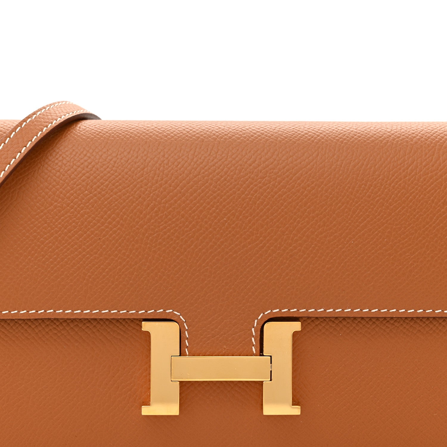 Hermes Epsom Constance Long Wallet To Go Gold 7 of 11
