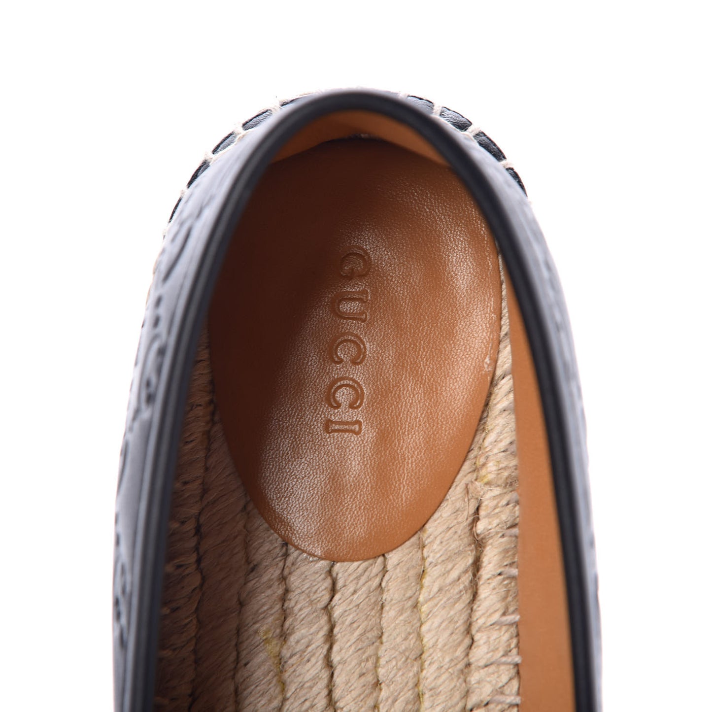 Guccissima Signature Espadrilles 37 Black