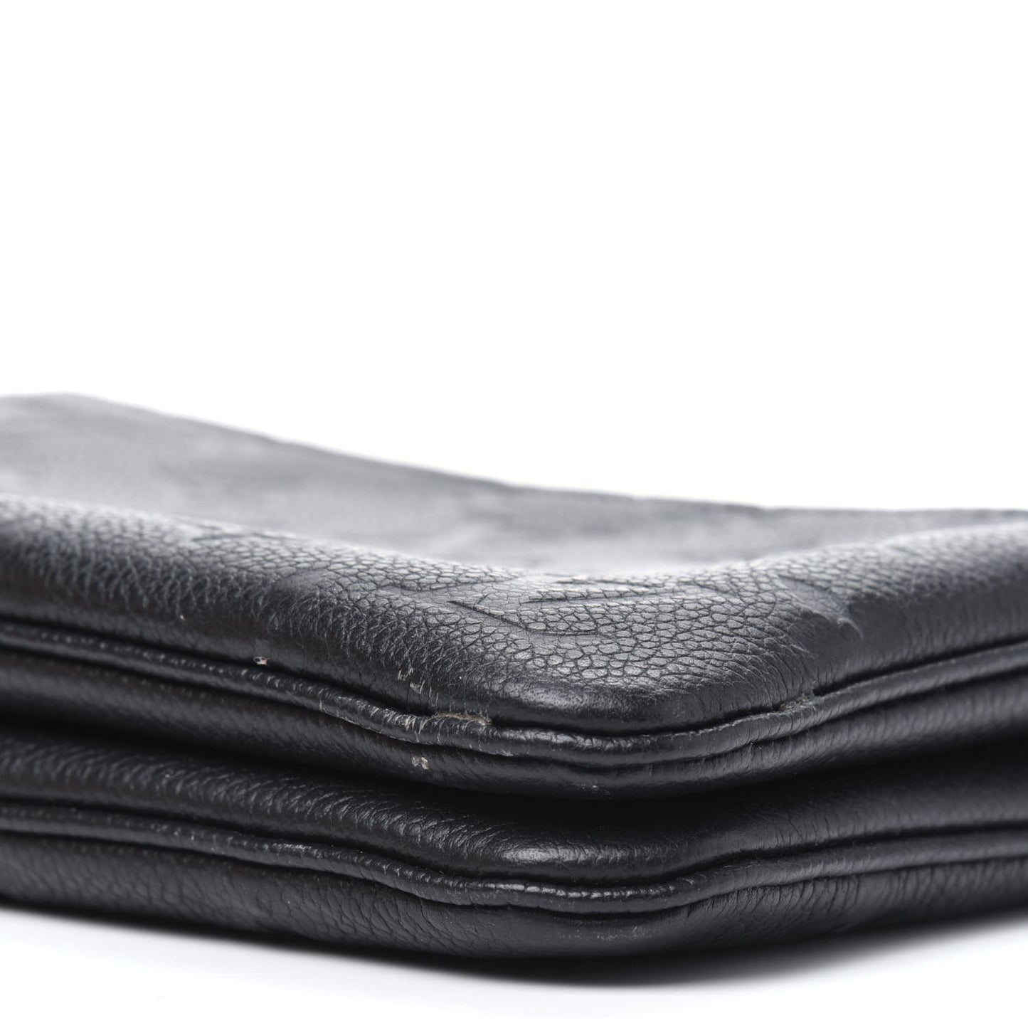 Empreinte Double Zip Pochette Black