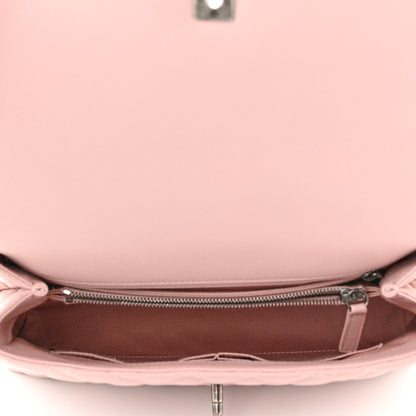 Chanel Caviar Quilted Small Coco Handle Flap Light Pink 4 of 9