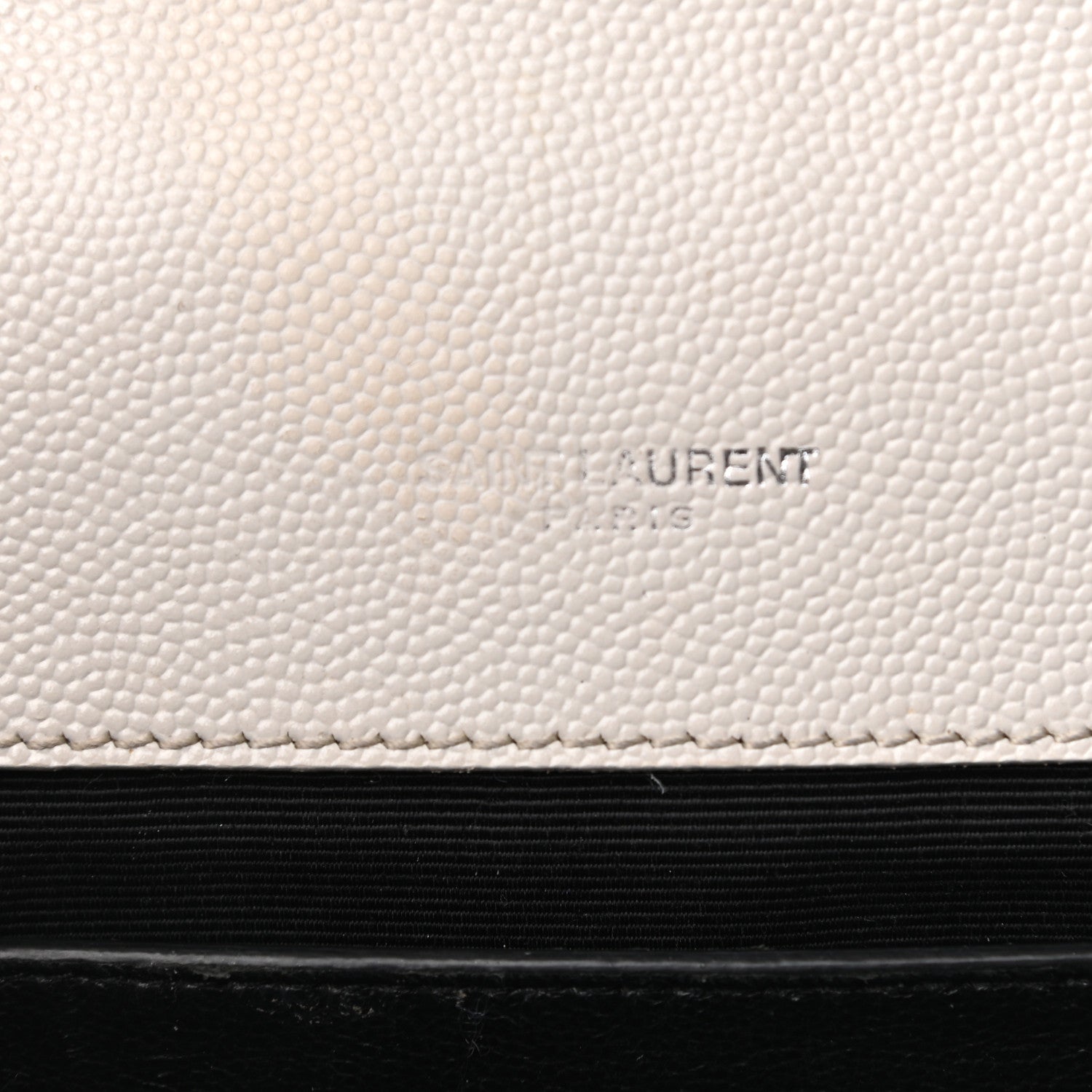 Saint Laurent Grain De Poudre Textured Mixed Matelasse Medium Triquilt Monogram Satchel Granite 11 of 21