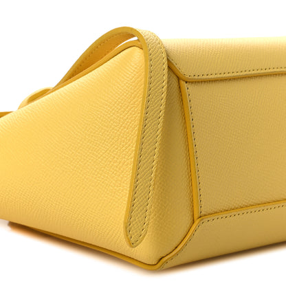 Celine Grained Calfskin Nano Belt Bag Citrus 10 of 15