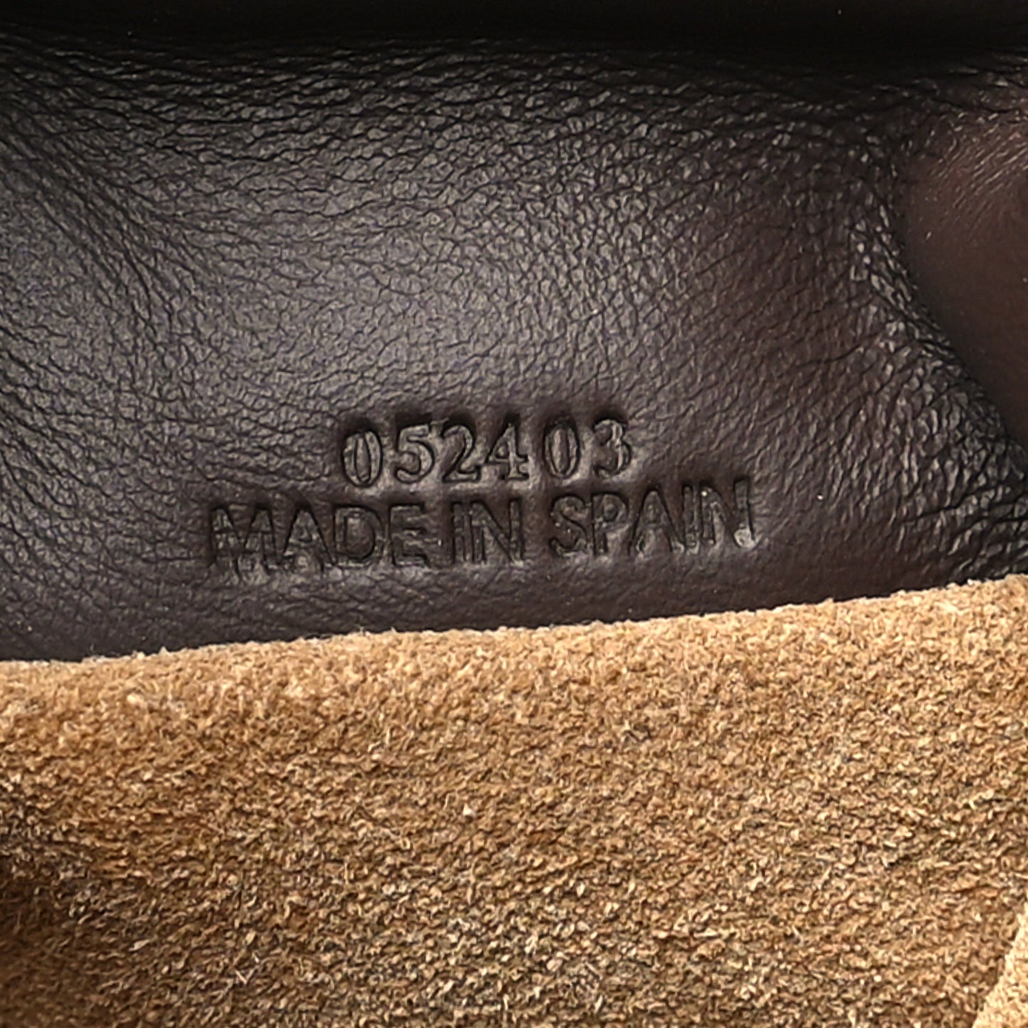 Nappa Medium Flamenco Knot Bag Chocolate