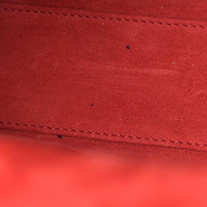 Christian Dior Lambskin Cannage Dioramour Small My ABCDior Lady Dior Spicy Red 8 of 11