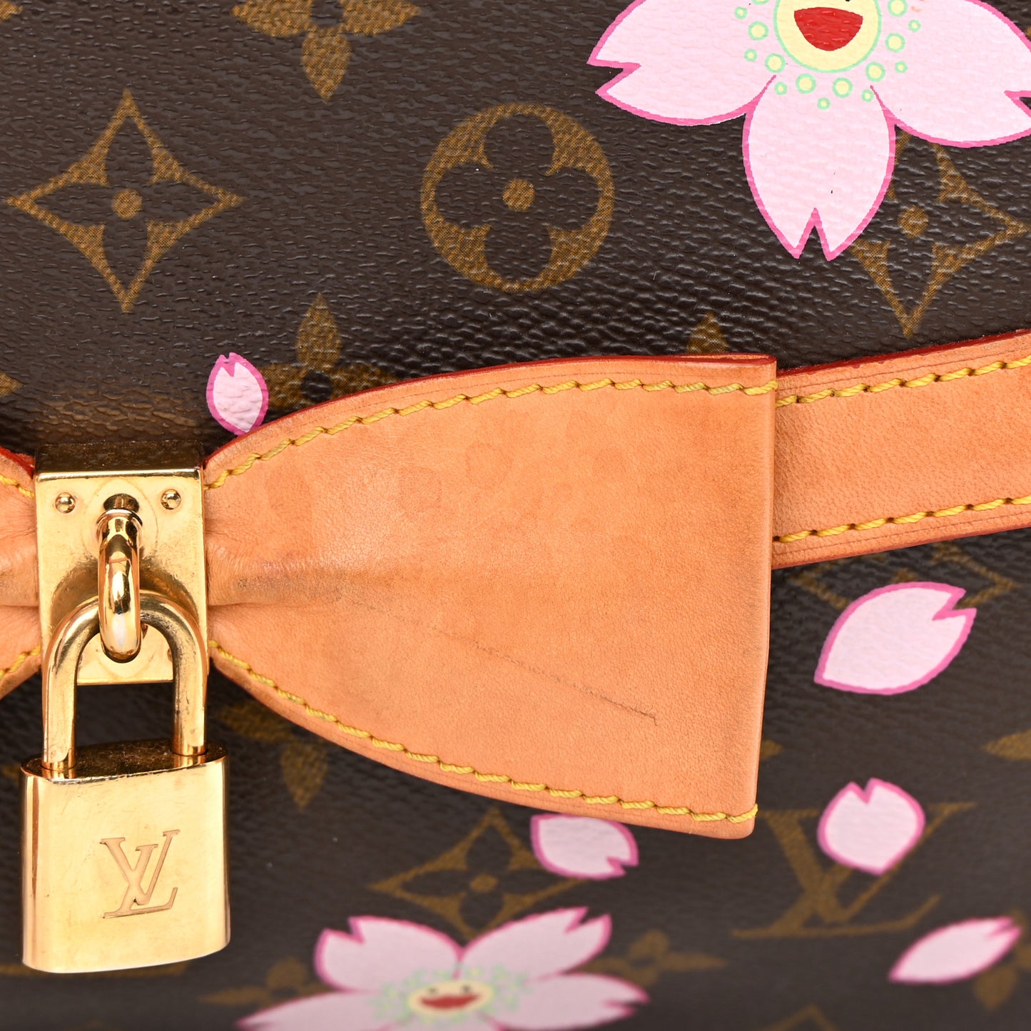 Monogram Cherry Blossom Sac Retro Bag Brown