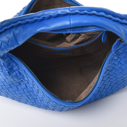 Bottega Veneta Nappa Intrecciato Large Veneta Hobo Signal Blue 5 of 8