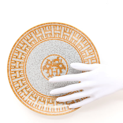 Hermes Porcelain Mosaique au 24 Dessert Plate Set of 2 2 of 7