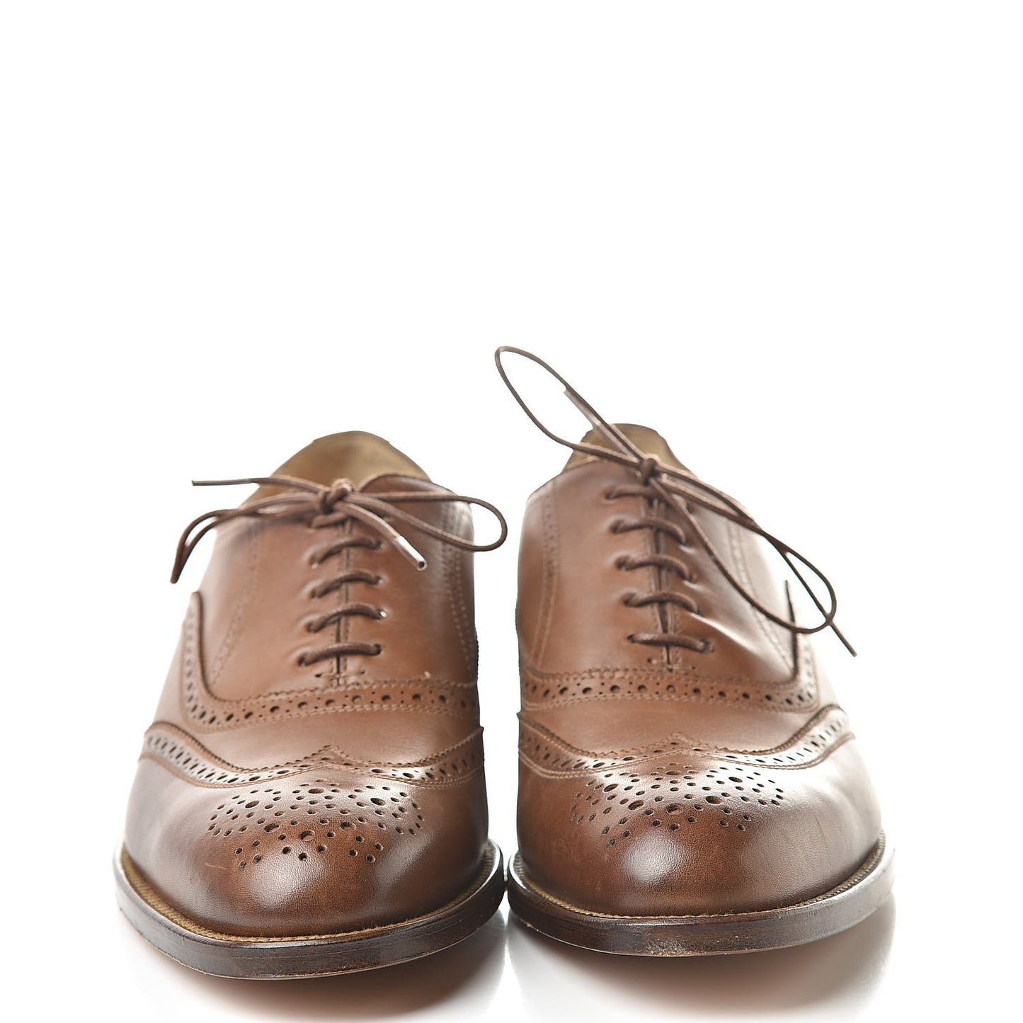 Calfskin Womens Brogues Oxfords 39