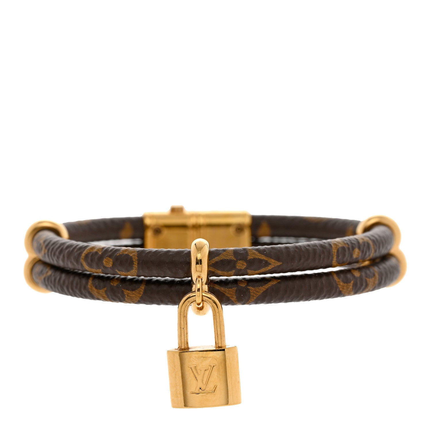 Louis Vuitton Monogram Keep It Twice Bracelet 17 1 of 4