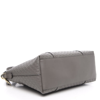 Gucci Soft Microguccissima Small Zippered Satchel Loess 4 of 12