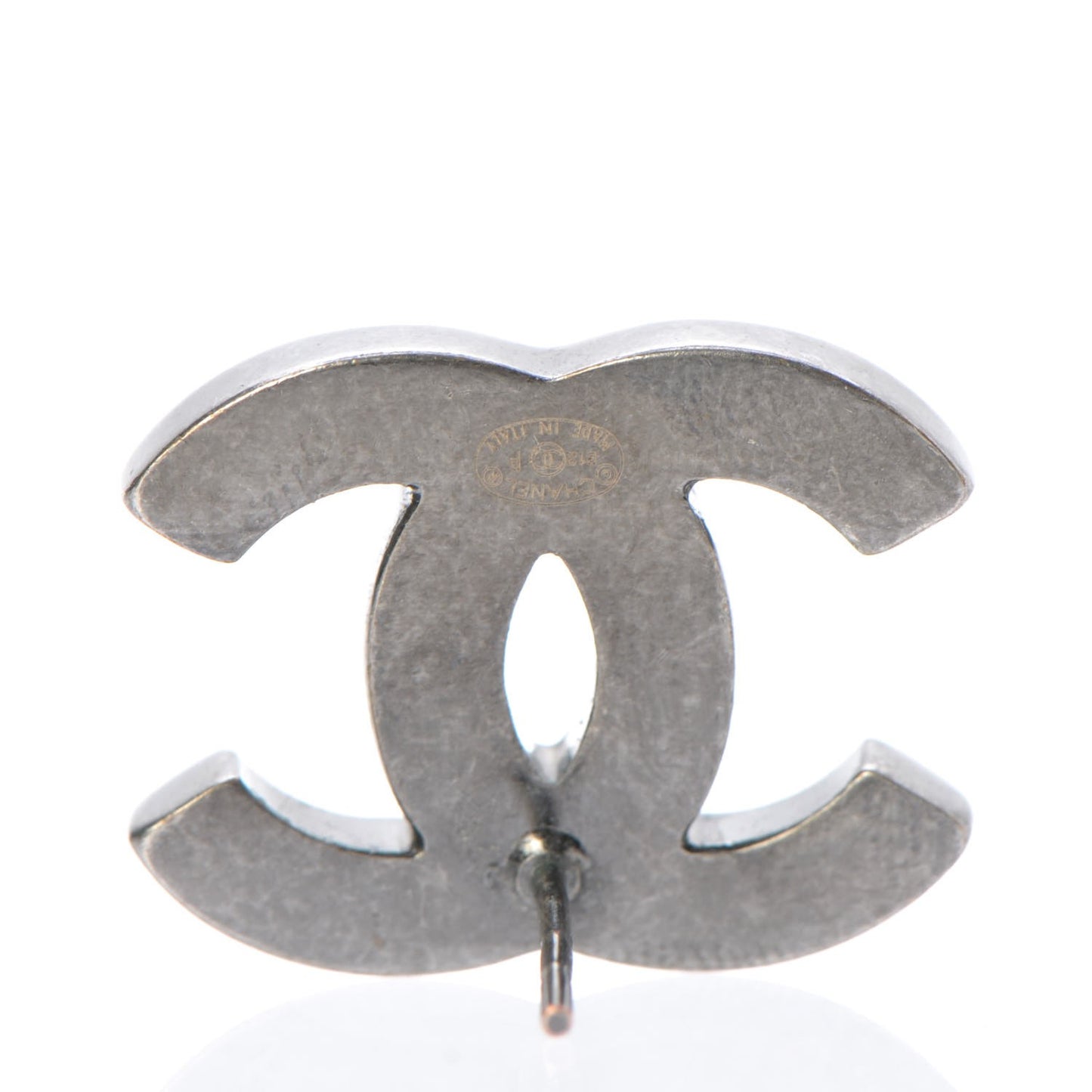 Lambskin CC Earrings Marine