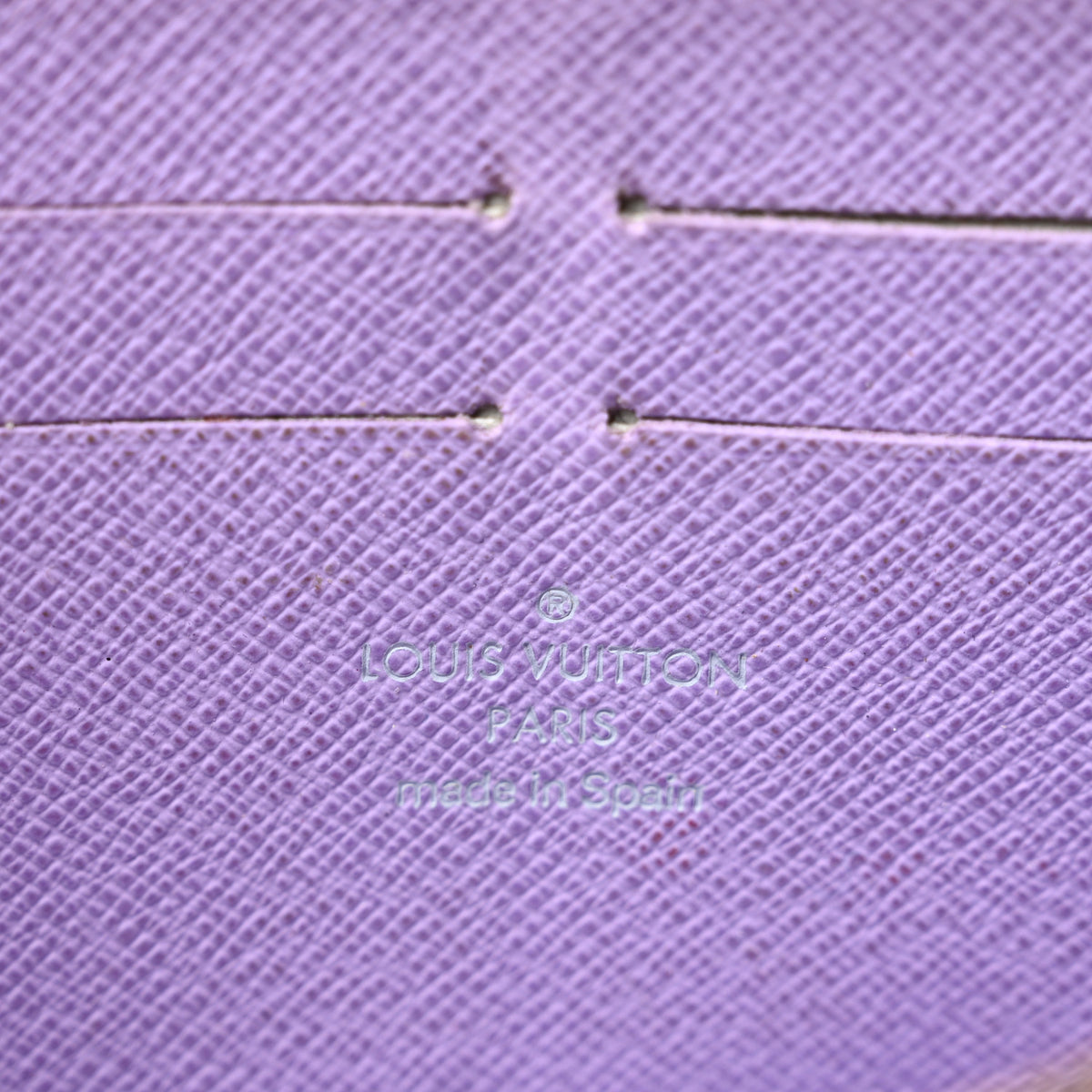Louis Vuitton Monogram Multicolor Zippy Wallet Black Violet 6 of 11