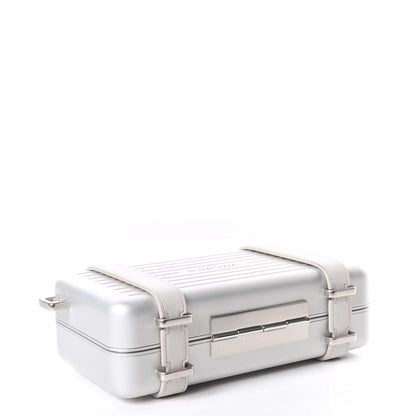 Christian Dior X RIMOWA Aluminum Personal Clutch On Strap Silver 3 of 16