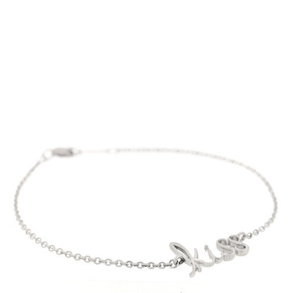 Tiffany Sterling Silver Paloma's Graffiti Kiss Bracelet 1 of 3