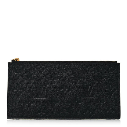 Louis Vuitton Empreinte Felicie Chain Wallet Zippered Insert Black 1 of 11