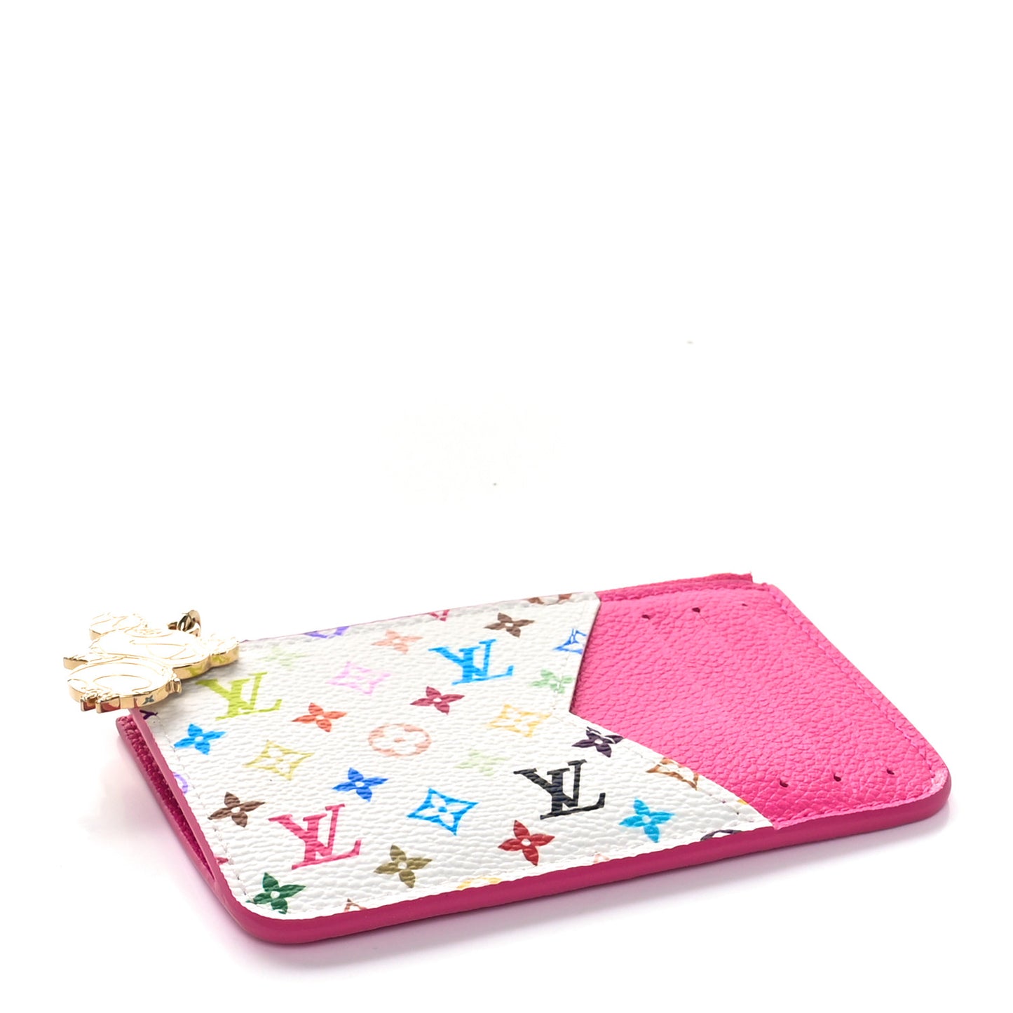 LV X TM Monogram Romy Card Holder Kawaii Pink