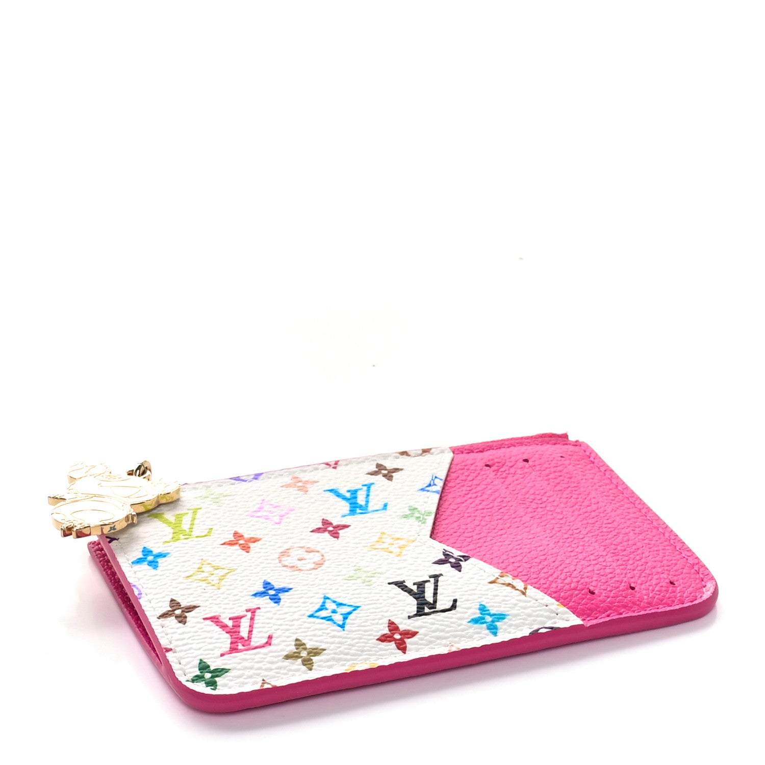 Louis Vuitton LV X TM Monogram Romy Card Holder Kawaii Pink 4 of 7